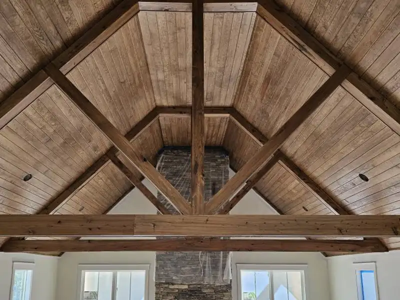 Wood Stained Cieling Columbia SC